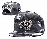 Rams Team Logo Camo Adjustable Hat GS,baseball caps,new era cap wholesale,wholesale hats